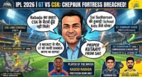 CSK अपने ही घर में ‘लापता’! 🤦‍♂️🤣 | Rabada का टॉपर वाला रोना | GT vs CSK | Stand-up Comedy